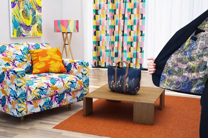 <p>Transferskrivaren Trapis kan användas för att producera hemtextilier och kläder.</p>
