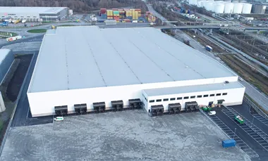 <p>Kappahls nya logistikcenter.</p>
