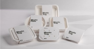 <p>Med tekniken omvandlas våt trämassa till förpackningar.</p>
