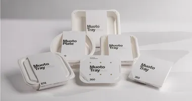 <p>Med tekniken omvandlas våt trämassa till förpackningar.</p>
