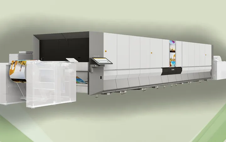 <p>Canon Prostream 2000 presenteras på Drupa.</p>
