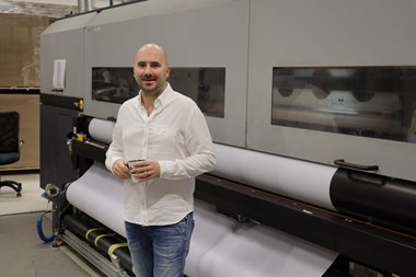 <p>Jonas Bergström, vd på TB Printsolutions i Västerås. </p>
