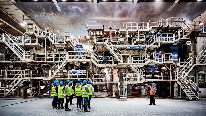 <p>Braviken pappersbruk.</p>
