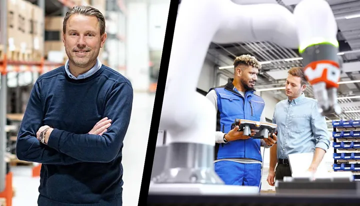 <p>Jens Kjellsson, vd på OEM Automation.</p>
