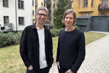 <p>Ola Karlsson och Claes Nordström på Branschkoll.</p>
