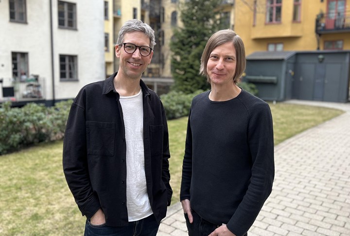 <p>Ola Karlsson och Claes Nordström på Branschkoll.</p>
