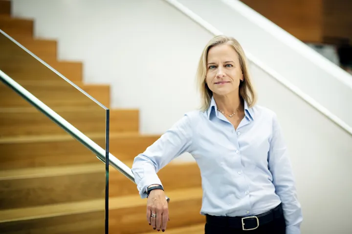 <p>Eva Glückman, vd på Grafiska företagen.</p>
