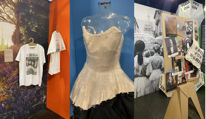 <p>Några av de produkter som ställdes ut på museet.</p>
