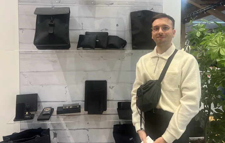 <p>Victor Caristan designer på PF Concept bakom sin senaste lansering, en kollektion av väskor.</p>
