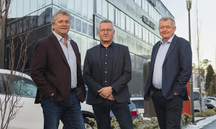 <p>Tom Bjarte Norland, Gaute Jakobsen och Paul Bjarte Løyning leder Ålgård Offset.</p>
