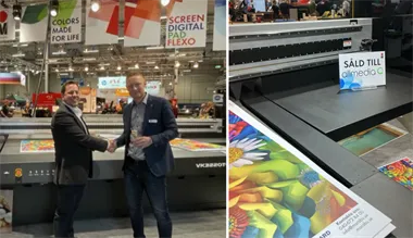 <p>Jonas Rydje på Allmedia och Victor Bildsten på Marabu.</p>
