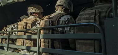 <p>Öronskydden har använts framförallt av militären.</p>
