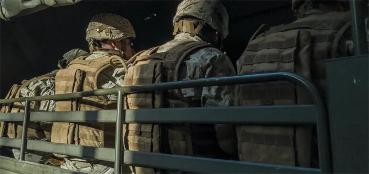 <p>Öronskydden har använts framförallt av militären.</p>
