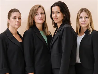 <p>Från vänster, Malin Källström, Charlotte Berlevik, Maria Seraki och Michelle Malm.</p>
