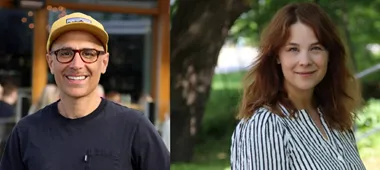 <p>Ali Ghoce, vd på Gordon och Catherine Alsén Gelfgren, projektledare på Gordon Circular</p>
