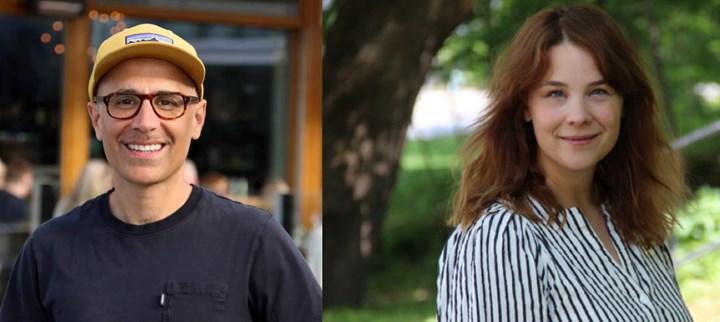 <p>Ali Ghoce, vd på Gordon och Catherine Alsén Gelfgren, projektledare på Gordon Circular</p>
