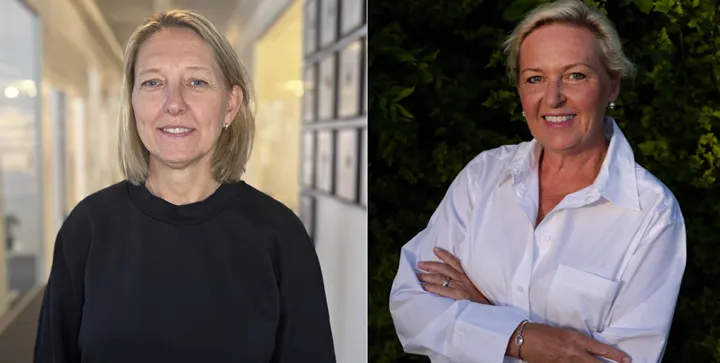 <p>Johanna Oddestad och Sofia Brax som tillsammans med Tomas Olsson är de tre nya medlemmar i Wackes styrelse.</p>
