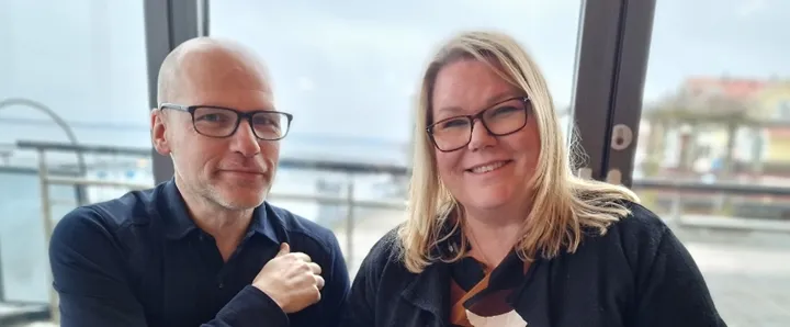 <p>Michael Svensson som jobbar med försäljning och Jeanette Liedgren som är vd och försäljningschef.</p>
