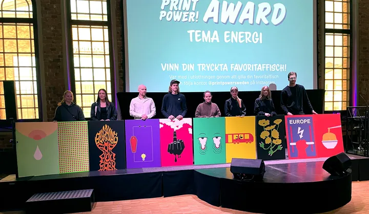 <p>De tio finalisterna i årets Print Power Award.</p>

