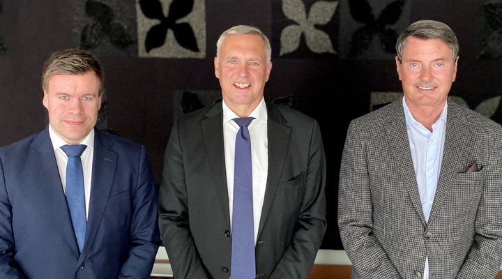 <p>Tore Hansesætre, Sven Ombudstvedt och Geir Drangsland.</p>
