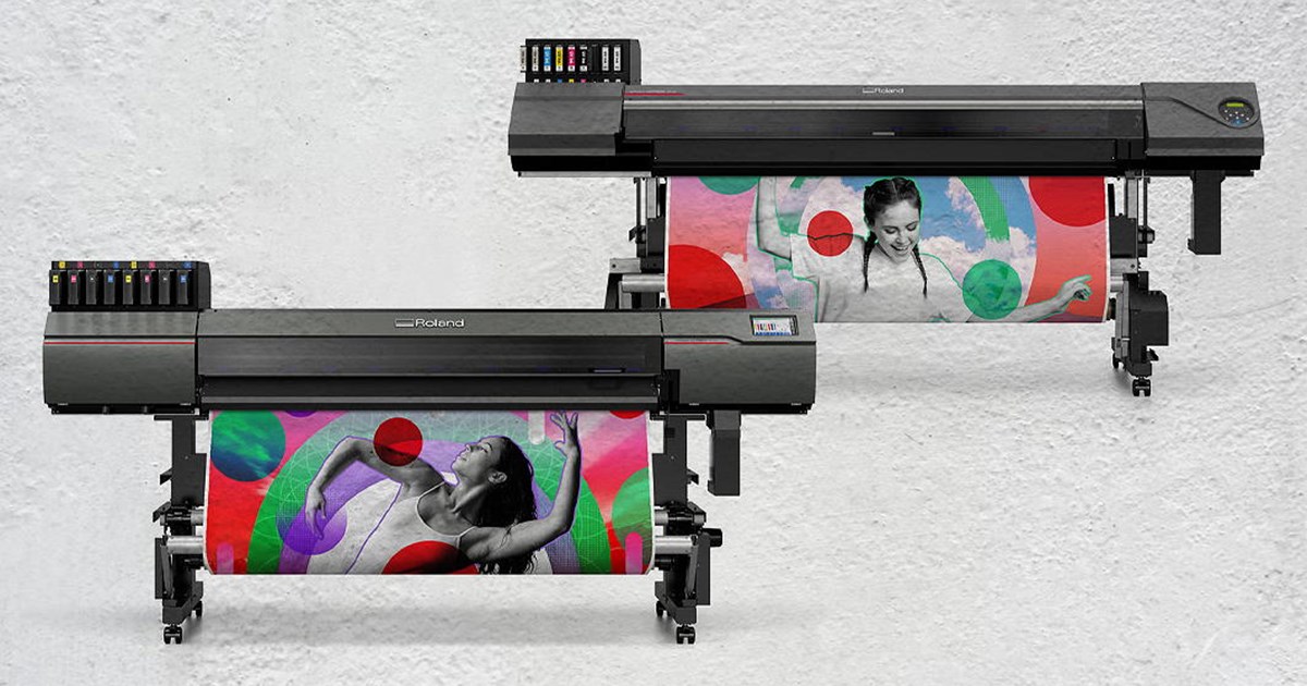 Roland lanserar nytt varumärke för inkjet-printers