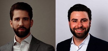 <p>Léonard Badet på BOBST och Jonathan Herzog på Sauber Technologies ska 3D-printa delar till inkjetpressar.</p>
