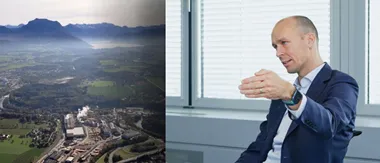 <p>Sebastian Heinzel styr om produktionen.</p>
