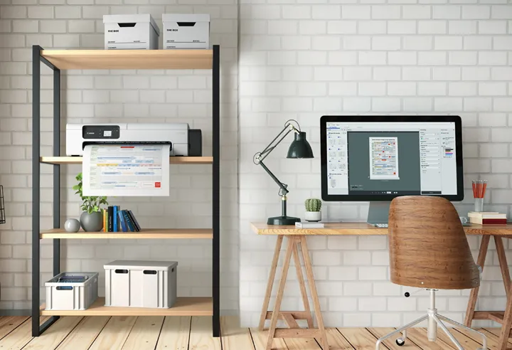 <p>Modern Interior Design Home office. 3d Render</p>
