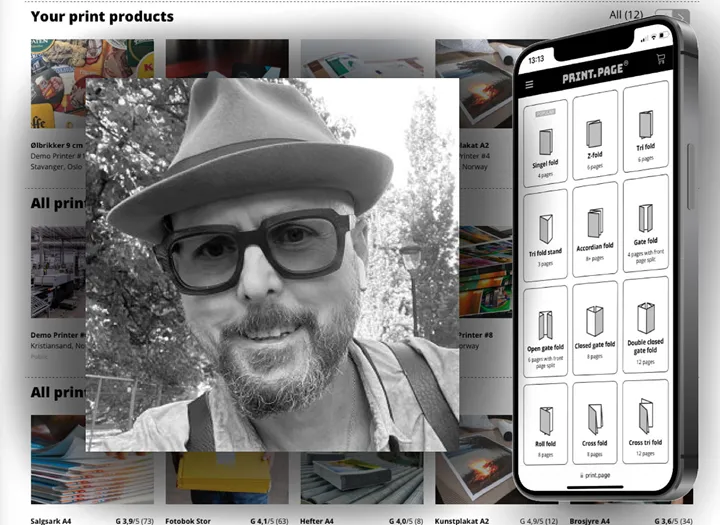 <p>Patrik Knutsson bygger en helt ny marknadsplats för tryckerier.</p>
