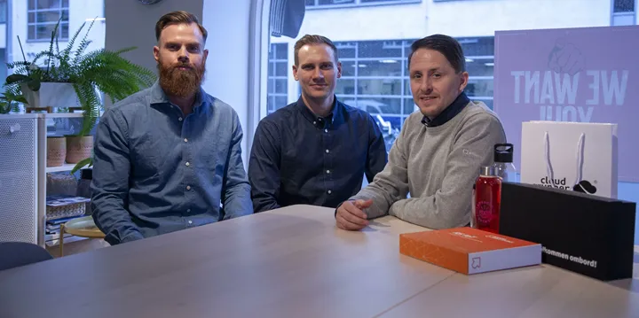 <p>Gänget på Enkla i Malmö som fått en stark start på verksamheten.</p>
