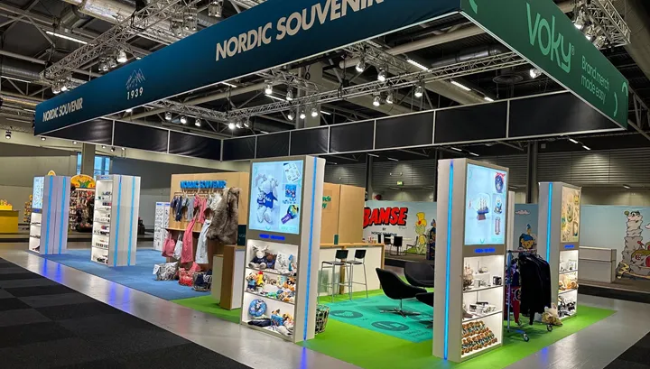 <p>Vokys monter på Formex 2023 där Bamse och merchkollektioner stod i fokus.</p>
