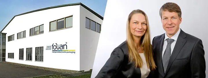 <p>Manuela and Stefan Muschter fortsätter att leda Folian under det nya ägarskapet.</p>

