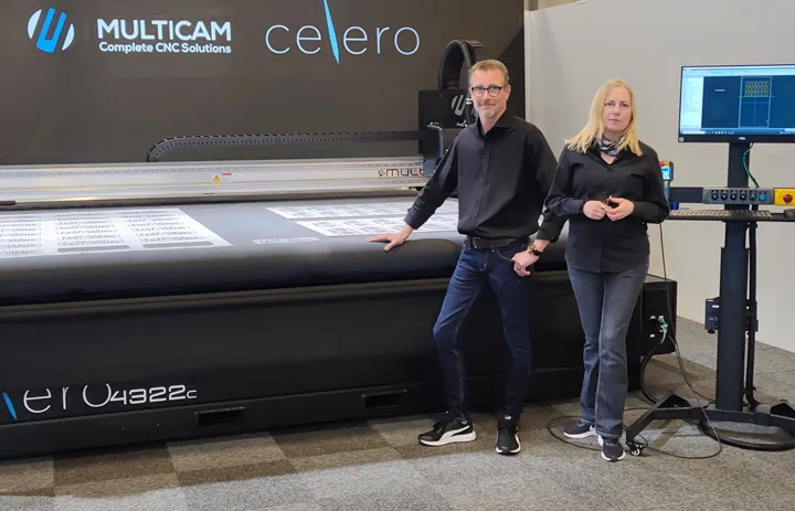 <p>Johan Millby och Katarina Millby på Alvöen AB.</p>
