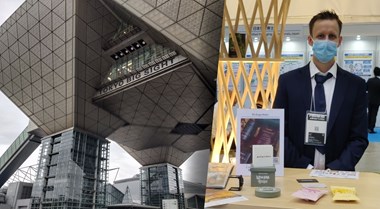 <p>Tommy Bonté på Brobygrafiska besökte Tokyo Pack tillsammans med svenska förpckningsbolag.</p>
