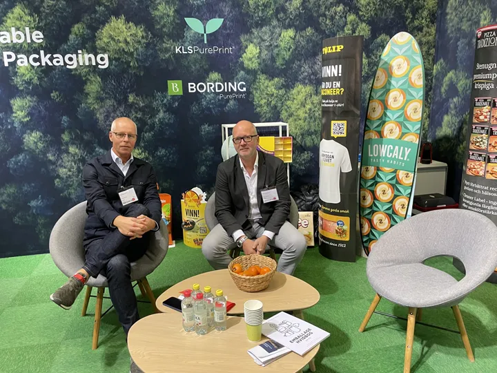 <p>Tommy Nilsson och Peter Stenros på Bording i Sverige.</p>
