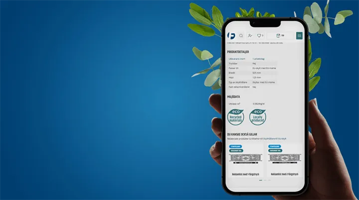 <p>Formac släppte nyligen en tjänst som gör det möjligt att se hur stort koldioxidutsläpp deras produkter genererar.</p>
