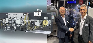 <p>Berättade om samarbetet på Labelexpo i USA.</p>
