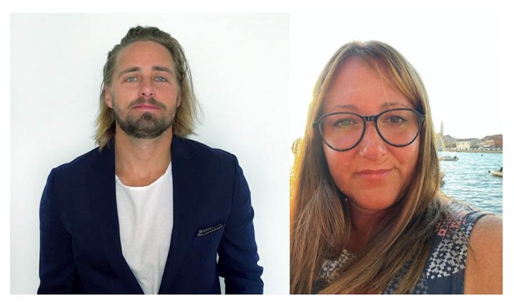 <p>Charlie Sanderson och Sandra Fritsson jobbar numera på varsitt kontor för IDÉ House of Brands.</p>

