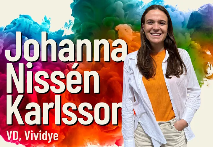 <p>Johanna Nissén Karlsson vd på Vividye medverkar i Branschkollpodden.</p>
