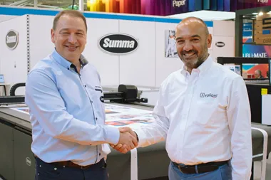 <p>Geert Pierloot, Summa och Nico Valiani på Valiani.</p>
