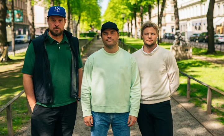 <p>Grundarna: Henrik Svensson, David Zetterlund och Simon Madeling.</p>
