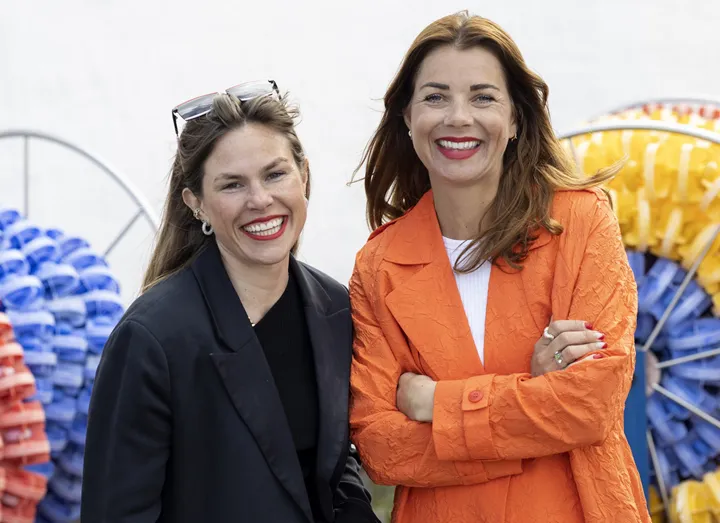 <p>Sara Wernerby, marknadschef och Beatrice Lindgren, designchef på Byon.</p>
