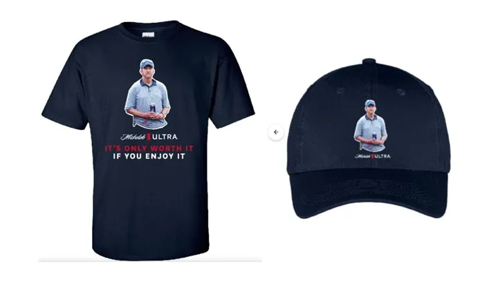 <p>Två av de produkter som nu går att köpa tack vara en virala bilden.</p>
