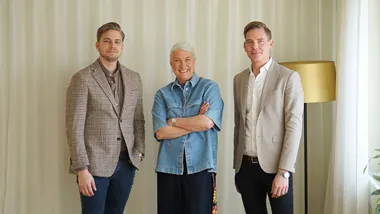 <p>Jonathan Andersson, (Head of Sales, &Repeat), Katrina Wallroth Ström (Affärsområdeschef, Sabis), Tobias Gustavsson (Driftchef, Sabis)</p>
