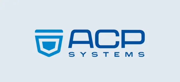 <p>ACP Systems nya logotyp som nyligen bytt till.</p>
