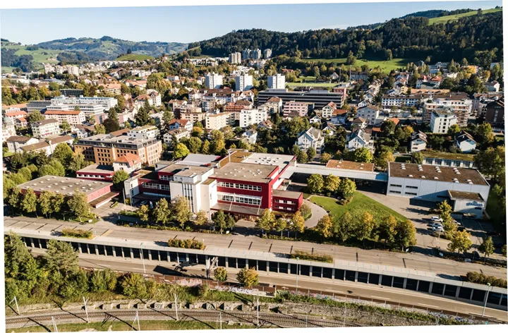 <p>Fabriken i St. Gallen</p>
