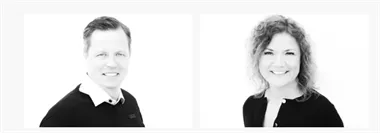 <p>Roger Lobergh och Maria From är duon som ska leda Master Design framåt.</p>
