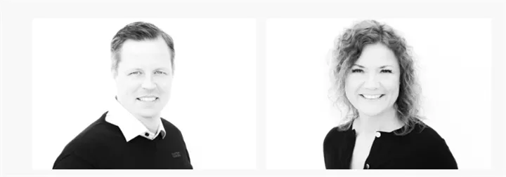 <p>Roger Lobergh och Maria From är duon som ska leda Master Design framåt.</p>
