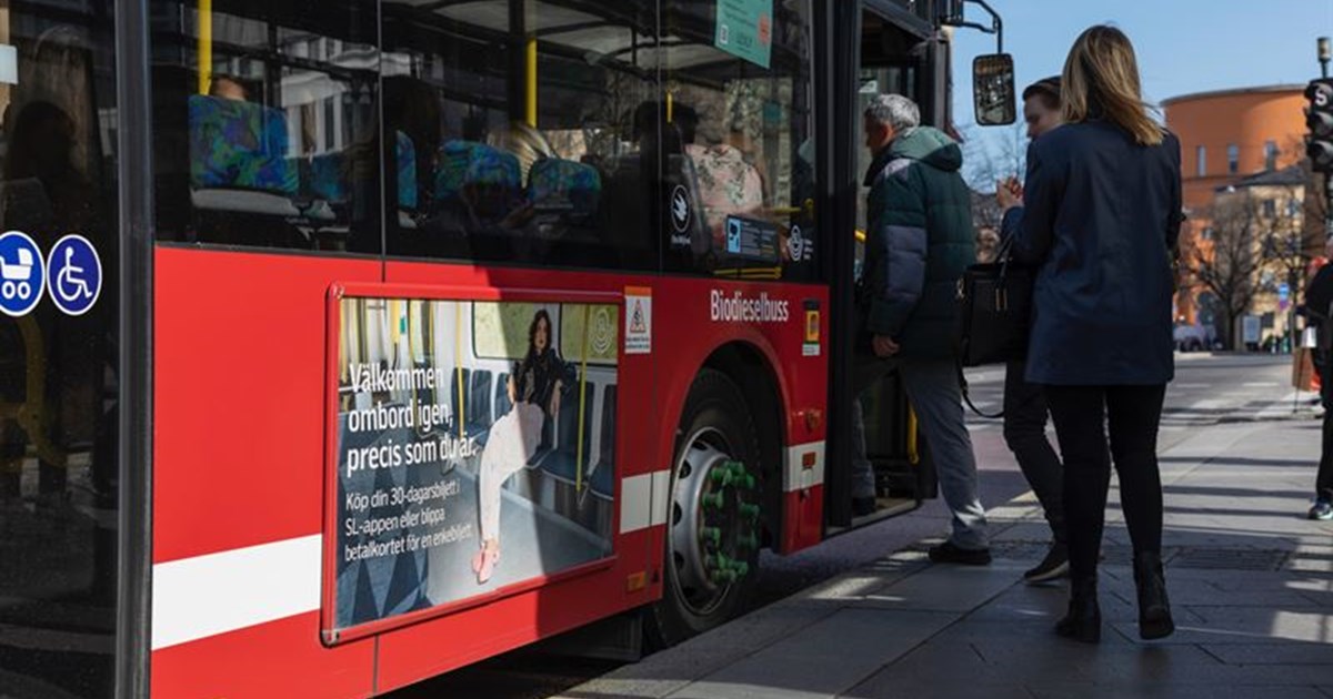 De ska sköta reklamen på Stockholms bussar