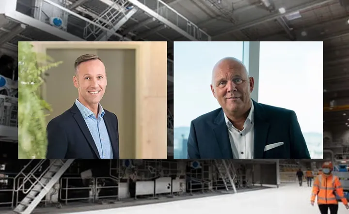 <p>Markus Gärtner och Armand Schoonbrood, Corrugated Solutions på Mondi.</p>
